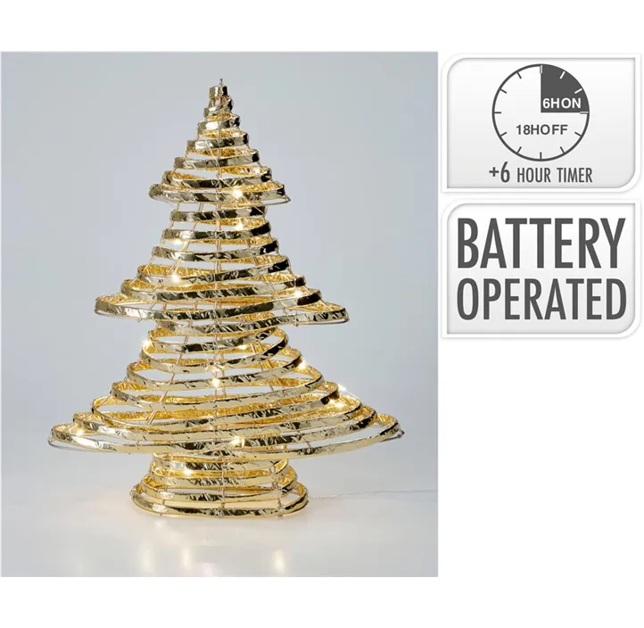 LED Weihnachtsbaum m. Timer indoor