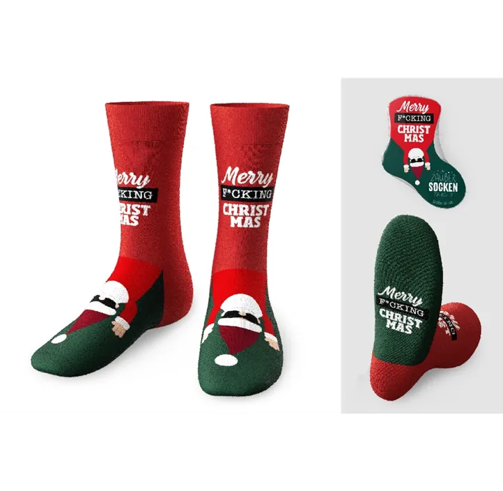 Zaubersocken Weihnachtsmann