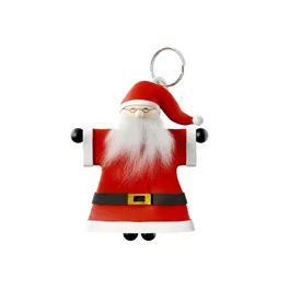 Schlüsselanhänger 'Wichtel Santa'