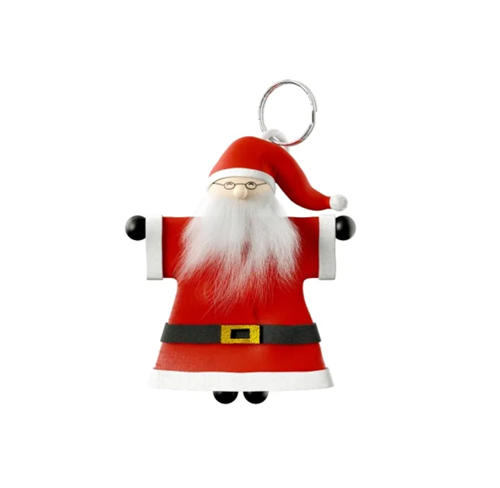 Schlüsselanhänger 'Wichtel Santa'