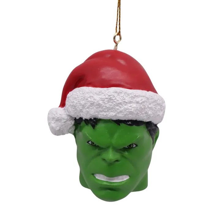 Hängefigur Hulk Gesicht