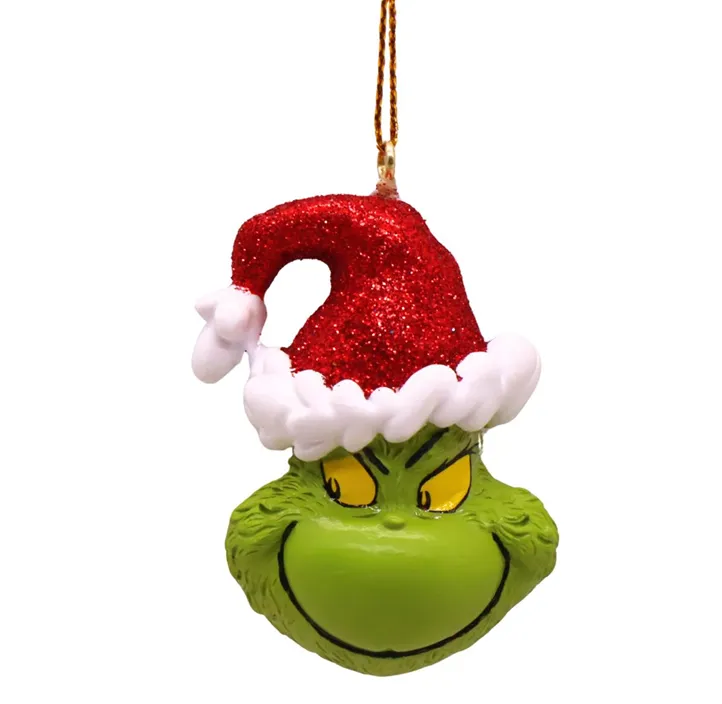 Hängefigur The Grinch Hut