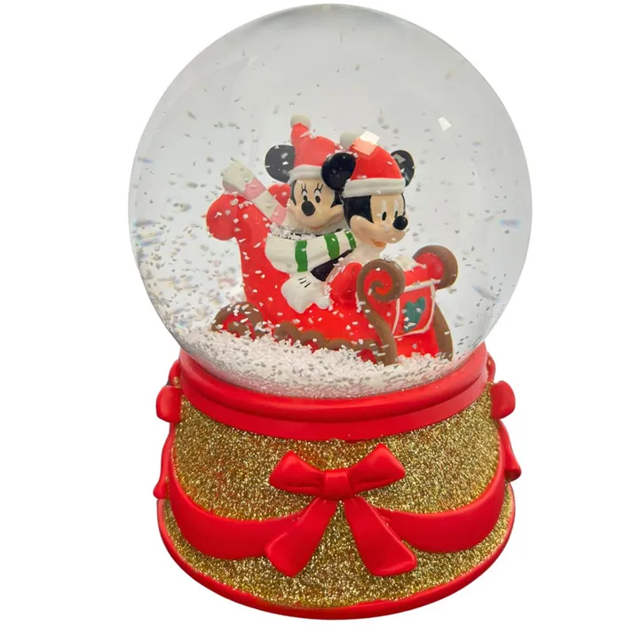 Schneekugel Mickey und Minnie