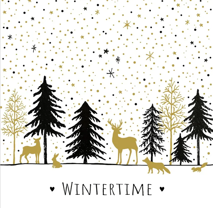Serviette, Modern Wintertime