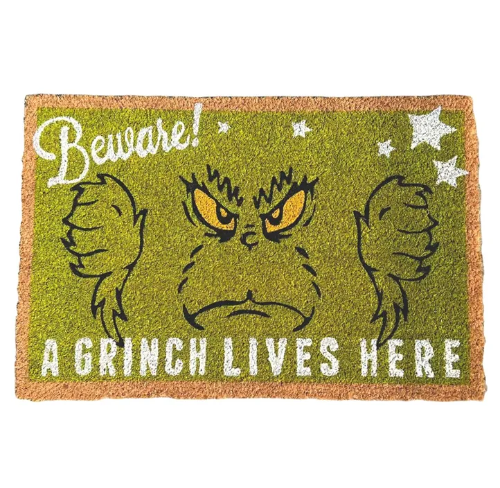 Türmatte The Grinch Beware