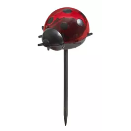 Solar Marienkäfer auf Stab, 3er-Packung