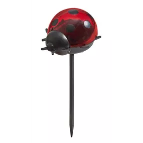 Solar Marienkäfer auf Stab, 3er-Packung